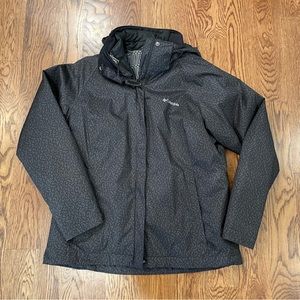 Columbia Women’s Interchange Winter Jacket - Double Lined Large